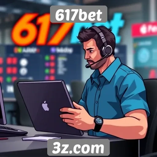 Suporte ao cliente eficiente no 617bet