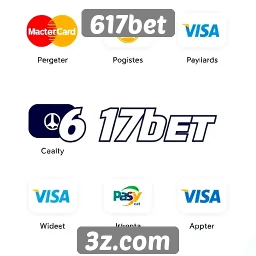 Métodos de pagamento disponíveis no 617bet